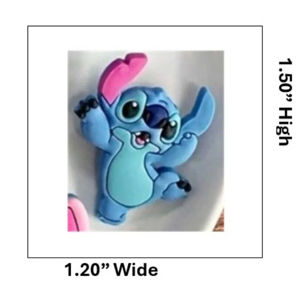 DISNEY Stitch LARGE Jibbits Crocs‎ Charms (2-Piece) BRAND NEW & SO CUTE!